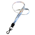 USA Made Dye-Sublimation 3/4" Lanyard w/ Buckle Release